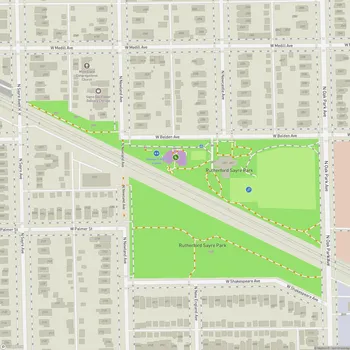 Map of Rutherford Sayre Park