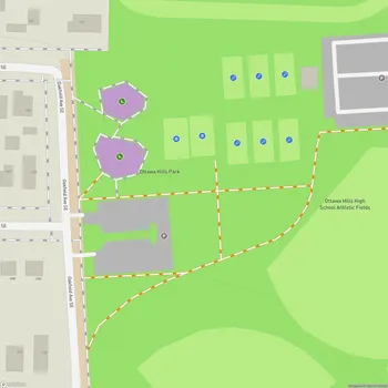 Map of Ottawa Hills Park