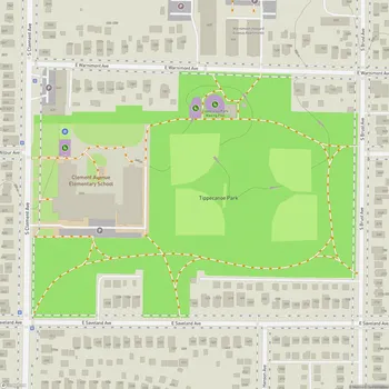 Map of Tippecanoe Park