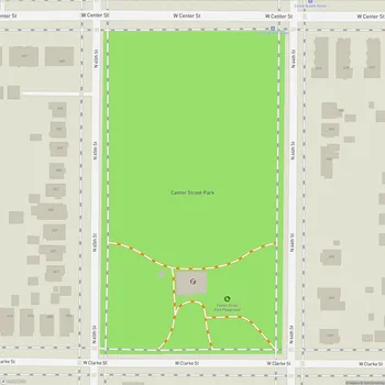 Map of Center Street Park