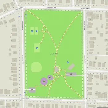 Map of Lincoln Park
