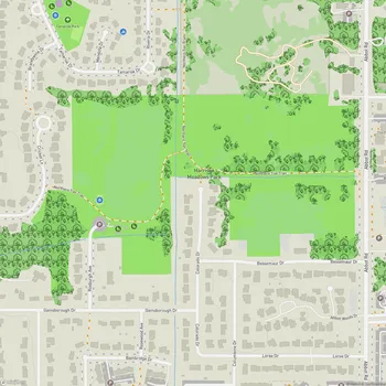 Map of Harrison Meadows Park