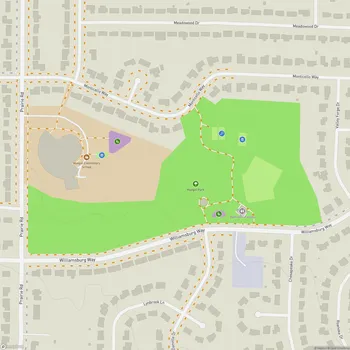 Map of Huegel Park