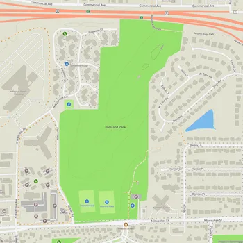 Map of Hiestand Park