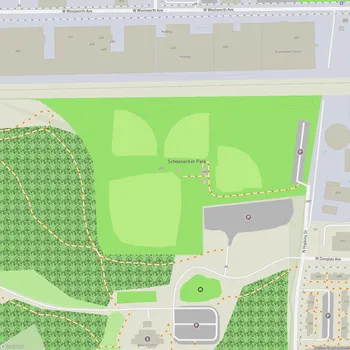 Map of Schoenecker Park