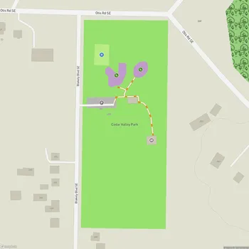 Map of Cedar Valley Park