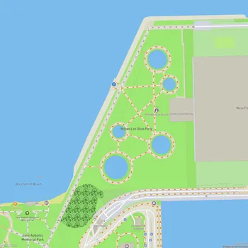 Map of Milton Lee Olive Park