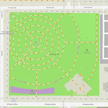 Map of Davidson Park