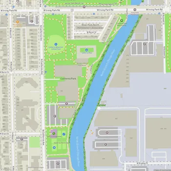 Map of California Park