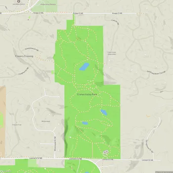 Map of Crahen Valley Park
