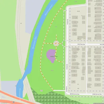 Map of Valley Park