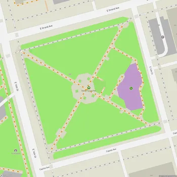 Map of Stewart Square Park