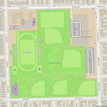 Map of Winnemac Park