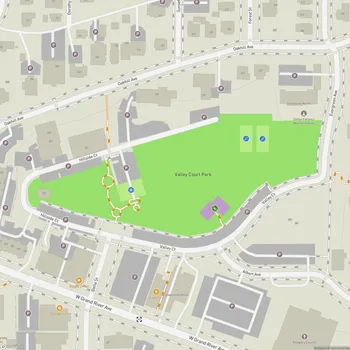 Map of Valley Court Park