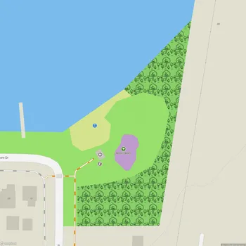 Map of Bernie's Beach
