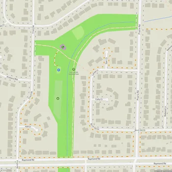 Map of Lucy Lincoln Hiestand Park