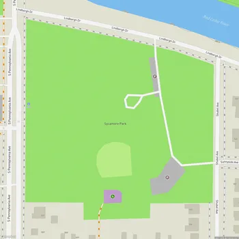 Map of Sycamore Park