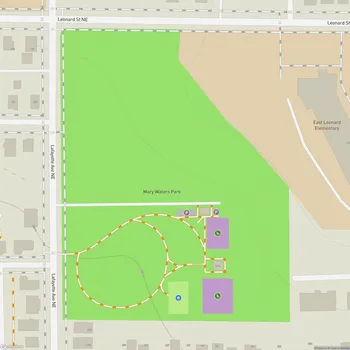 Map of Mary Waters Park