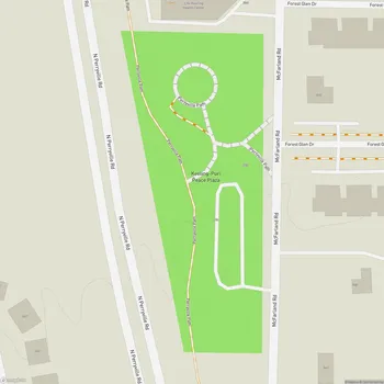 Map of Keeling-Puri Peace Plaza