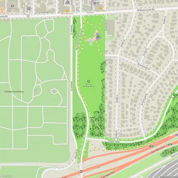 Map of Mitchell Boulevard Park