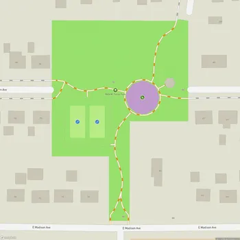 Map of Belle M. Turner Park