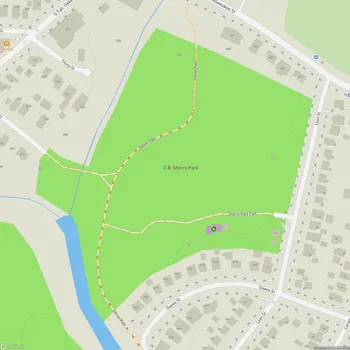 Map of O.B. Sherry Park