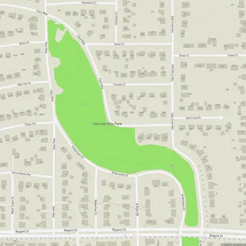 Map of Glen Oak Hills Park
