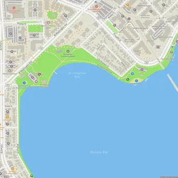 Map of Brittingham Park