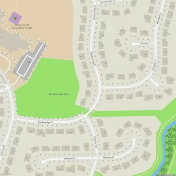 Map of Breckenridge Park