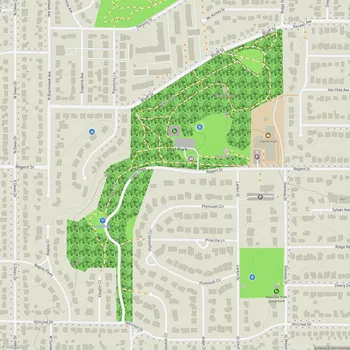 Map of Hoyt Park