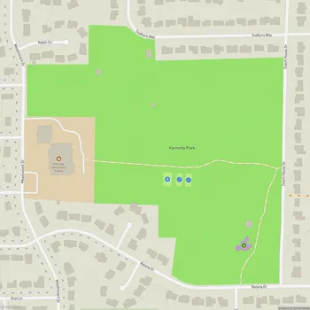 Map of Kennedy Park