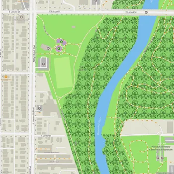 Map of Gordon Park
