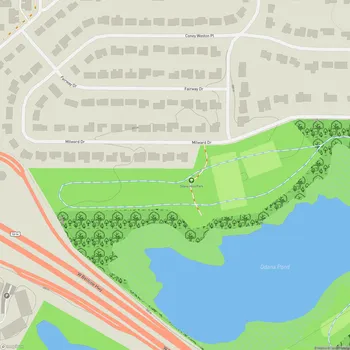 Map of Odana Hills Park