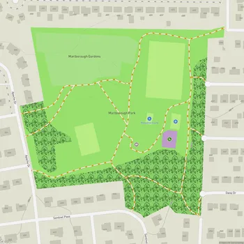 Map of Marlborough Park