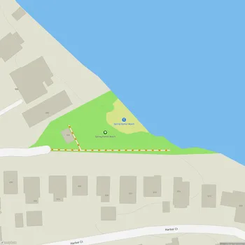 Map of Spring Harbor Beach