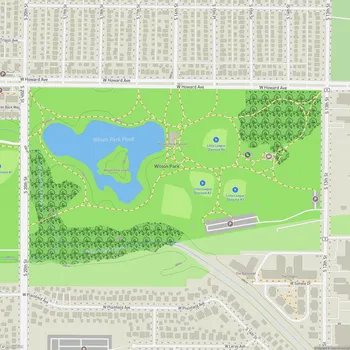 Map of Wilson Park