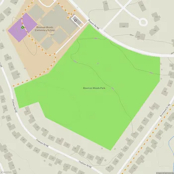 Map of Bowman Woods Park