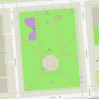 Map of Cathedral Square Park