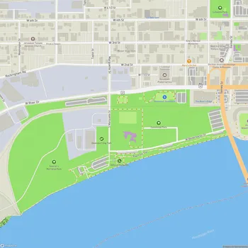 Map of Centennial Park