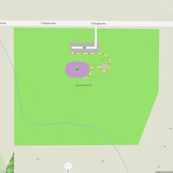 Map of Brook Run Park