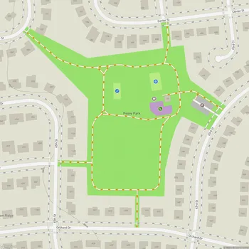 Map of Peony Park