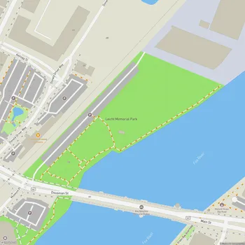 Map of Leicht Memorial Park