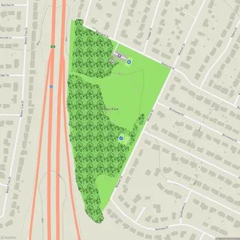 Map of John Muir Park