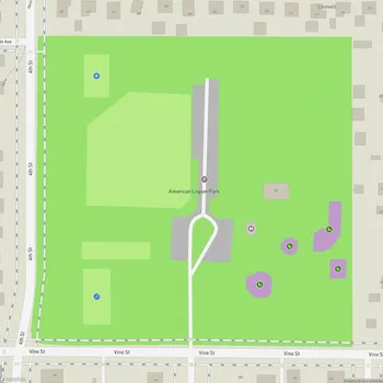 Map of American Legion Park