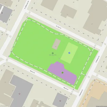 Map of Saint Johns Park