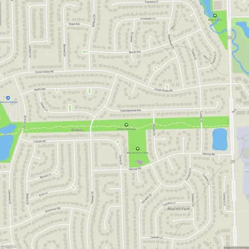 Map of Ashbury Greenway