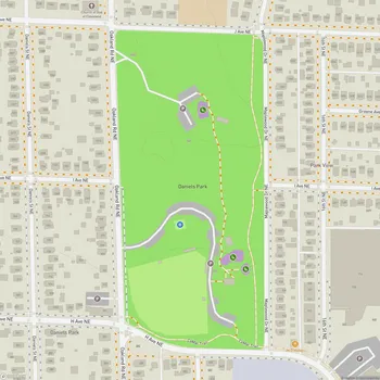 Map of Daniels Park