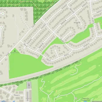 Map of Springhill Greenway
