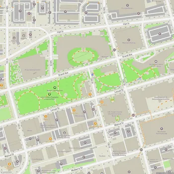 Map of Western Gateway Park