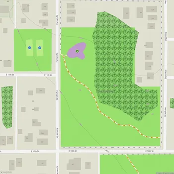 Map of Cork Hill Park